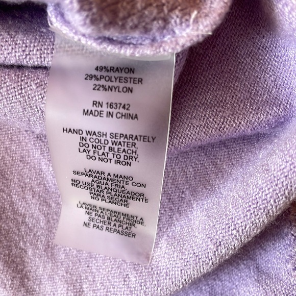 Vila Milano lavender sweater - Picture 5 of 10